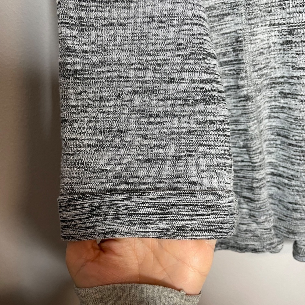 Mny Performance Heather Gray Pullover - image 4